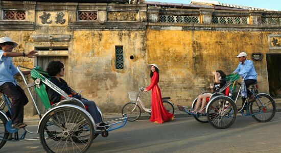 Hoi An Cyclo and Visitors